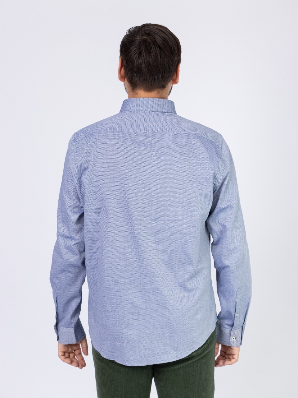 Рубашка прямая NAVIGARE NF3008 синий