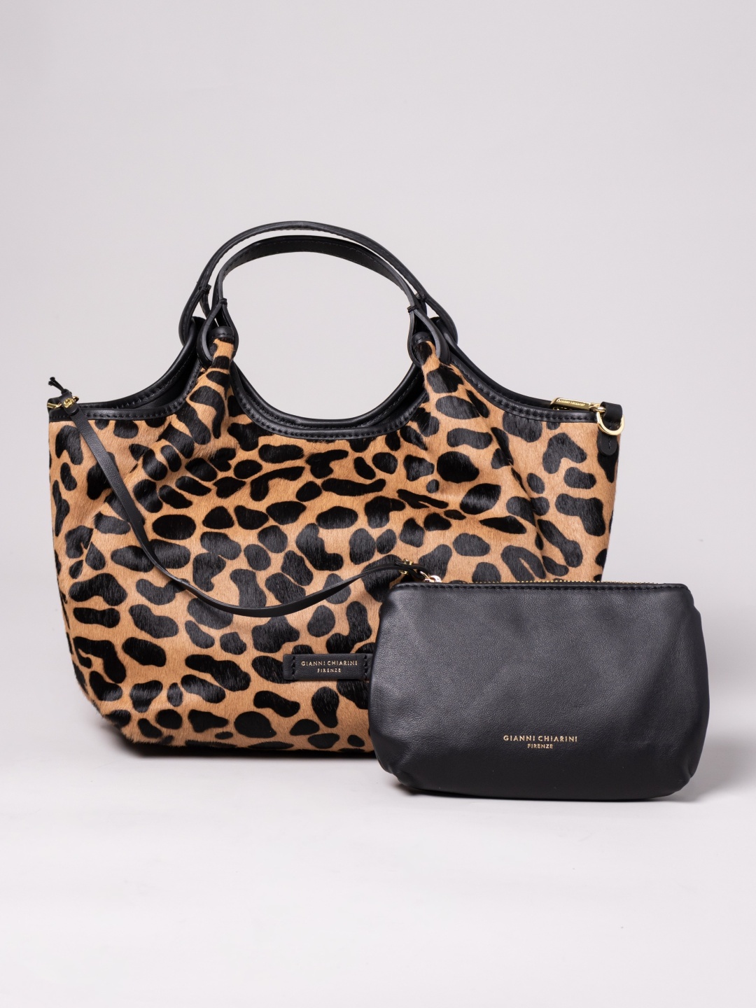 Сумка тоут Gianni Chiarini BS 11109 HORSY черный