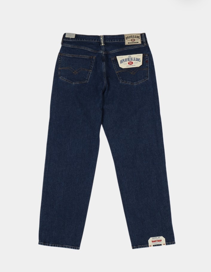 Джинсы прямые Replay M9Z1 .000.759 52D синий