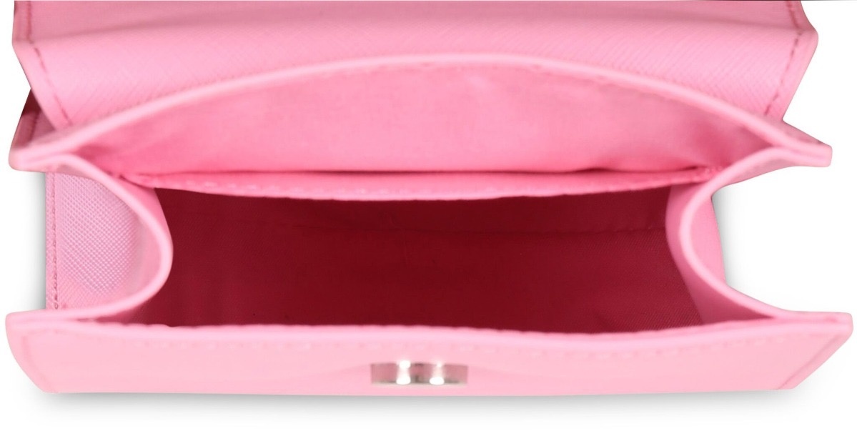 Cумка кросс-боди MSGM F4MSJGBA154 розовый