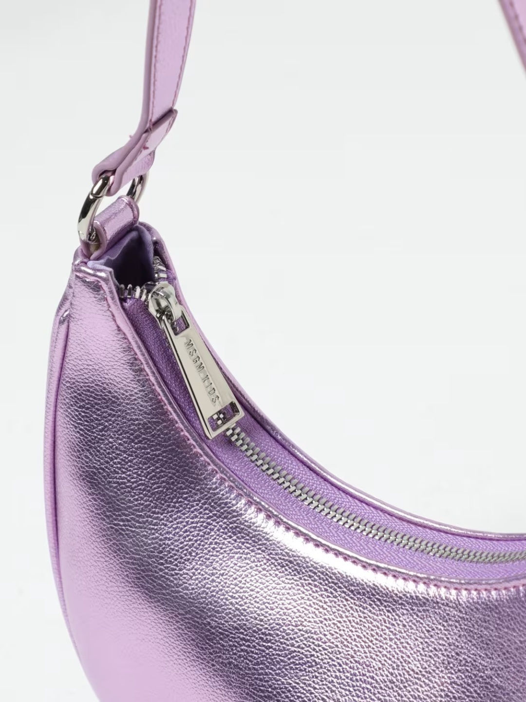 Сумка багет MSGM F4MSJGBA155 розовый