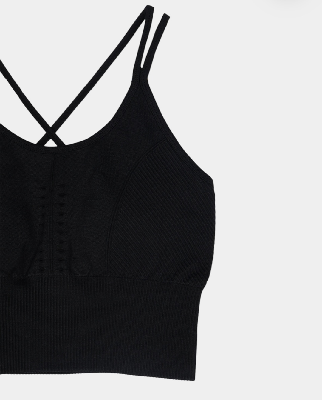 Топ BORN INDIA BRA O22SM18-B черный