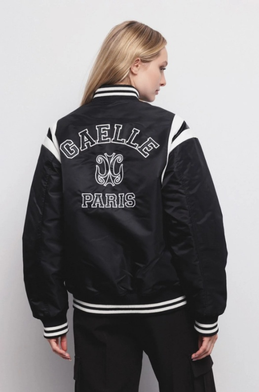 Бомбер GAELLE GAABW01241 черный