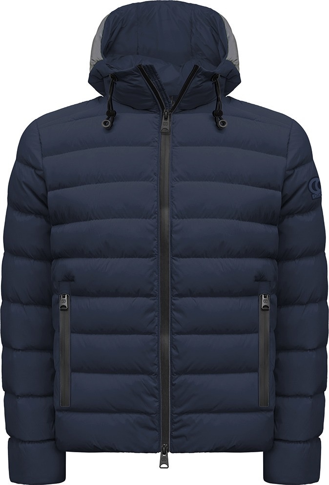 Пуховик OOSY SY74401 темно-синий