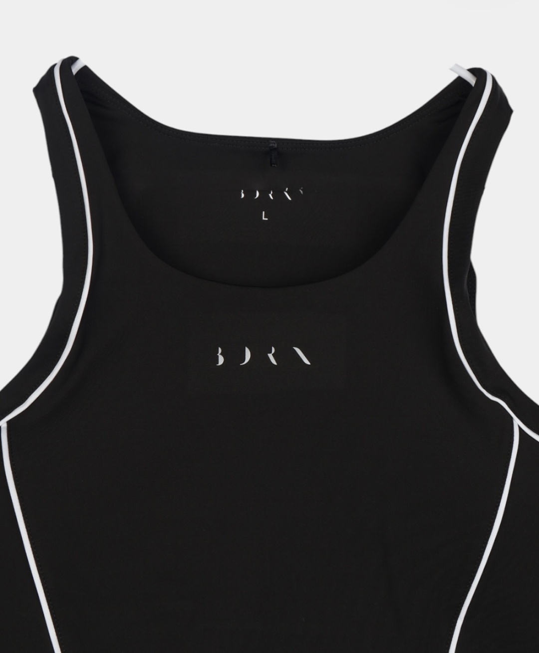 Кроп-топ BORN INDRA BRA FW24CS43-B черный