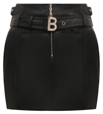 Кожаная юбка BLUGiRL RF4061P0363 черный
