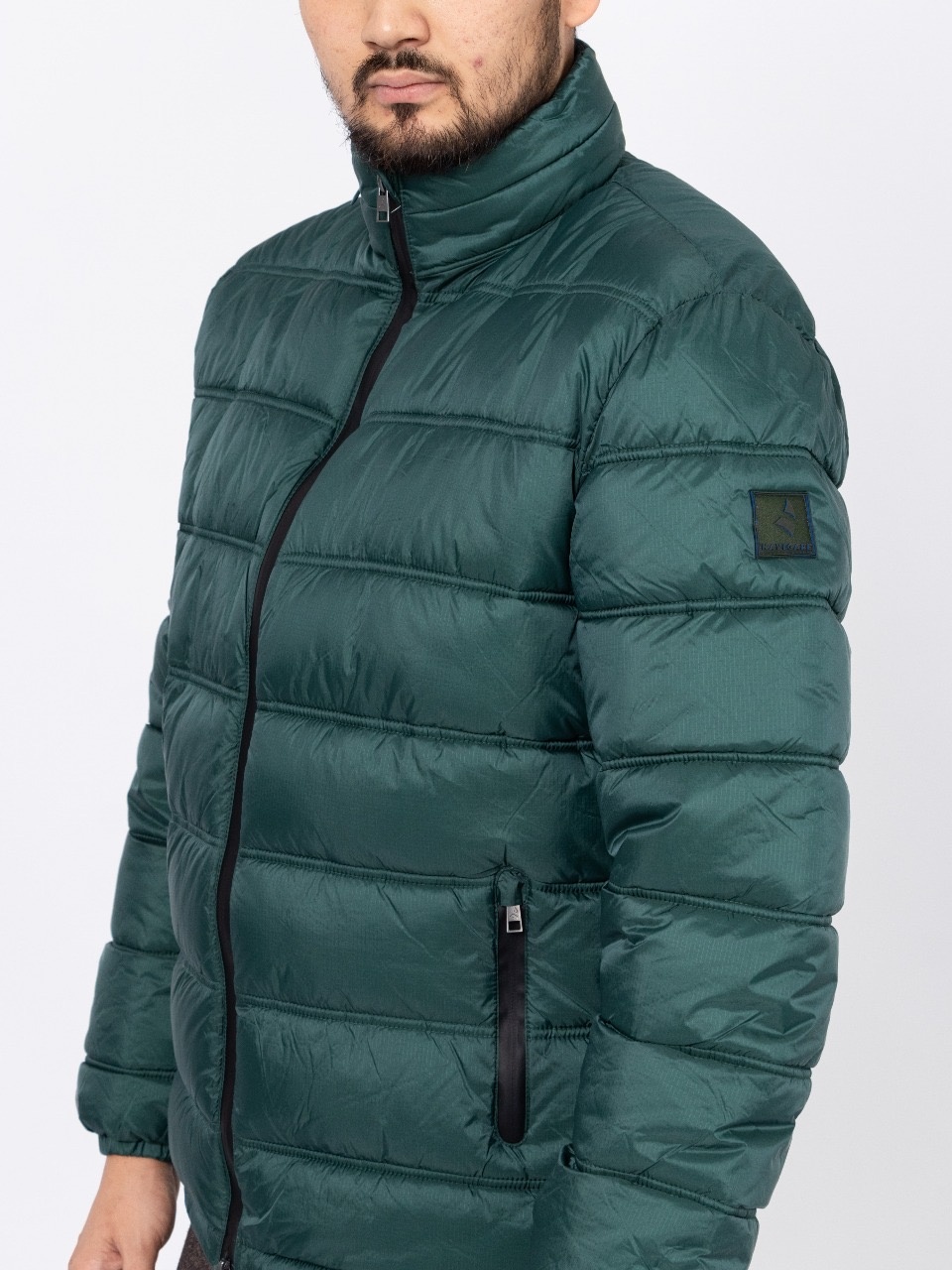 Пуховик NAVIGARE NF0203 темно-зеленый