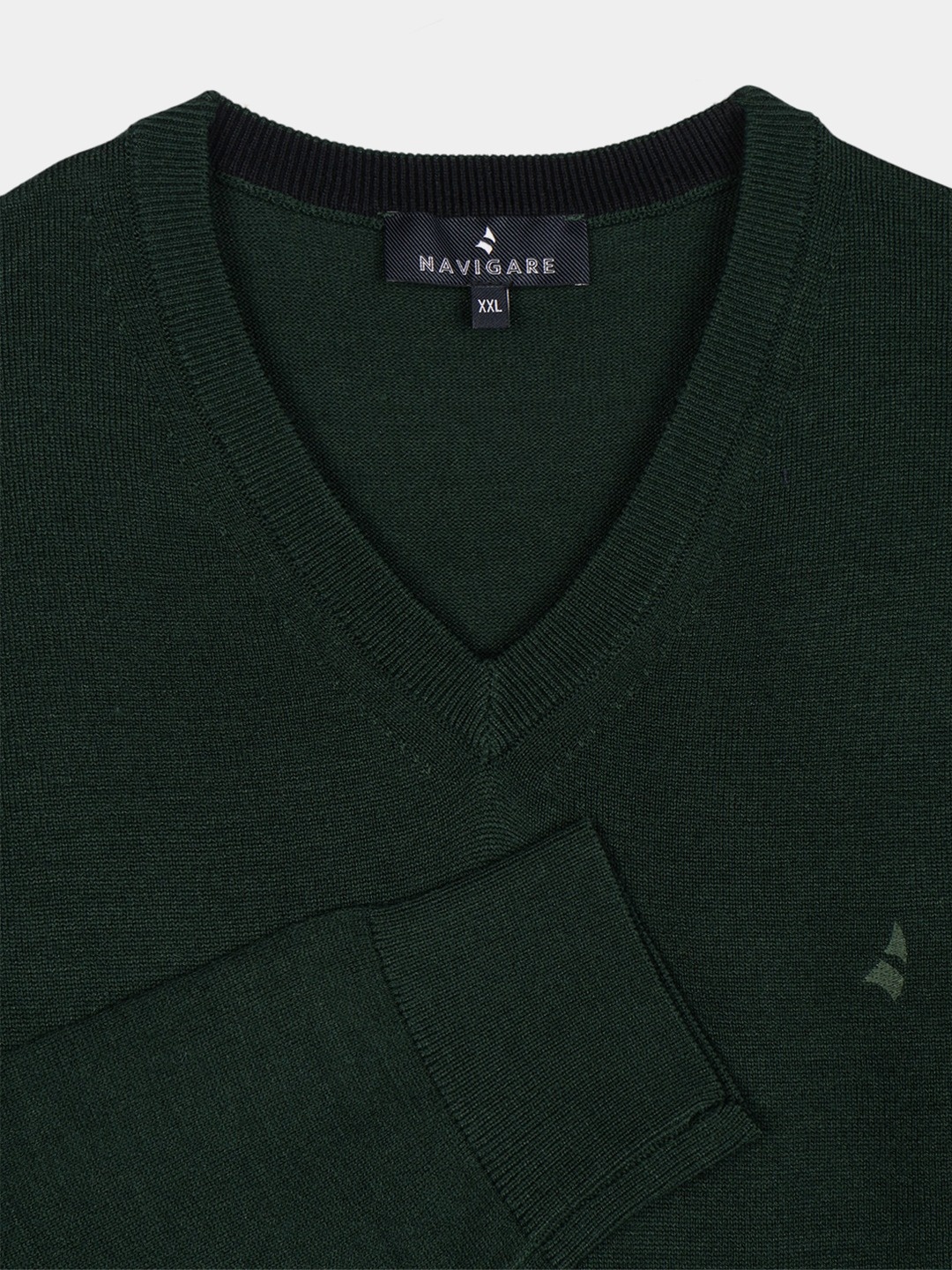 Пуловер NAVIGARE NF1102 темно-зеленый
