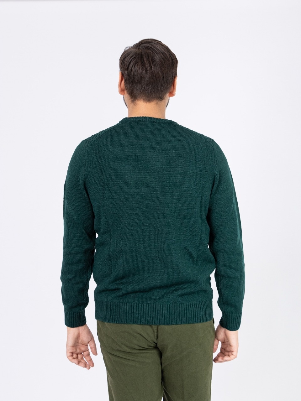 Свитер NAVIGARE NF1024 темно-зеленый